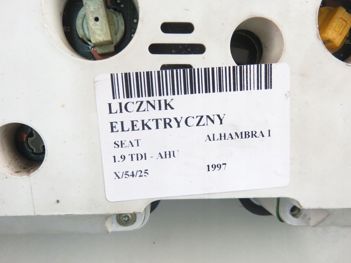 фото №7, Спідометр  seat alhambra i 1.9 tdi 90 - 1z 95vw10849nc 7m0919862h