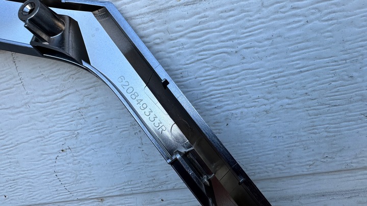 фото №10, Решітка решітка радіатора хром renault trafic iii 3 21+ рестайлінг 620849333r