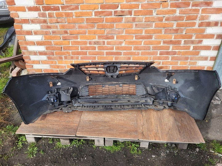 фото №13, Honda accord viii 8 2011-2015r рестайлинг бампер перед комплектный pdc омыватель