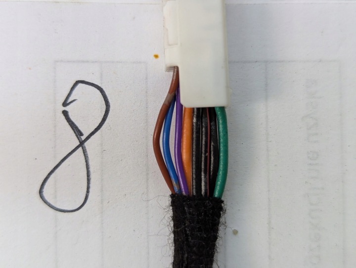 фото №10, Зеркало правые 8 pin uk mazda 6 e4024038 41v soul red металлик