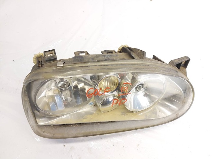 фото №11, Фара передняя правое перед передний 139174-00r hella vw golf iii mk3 1h1