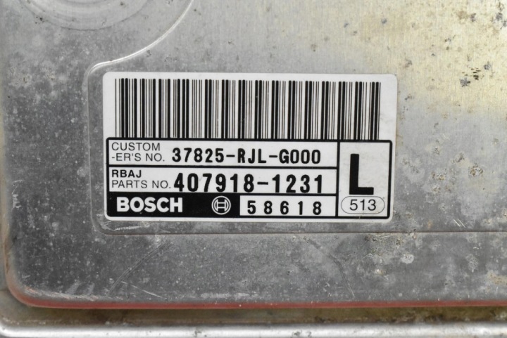 фото №9, Блок управления двигателем (ecu) 37820-rjl-e11 0281012250 honda fr-v 2.2 i-ctdi 140 km 04-