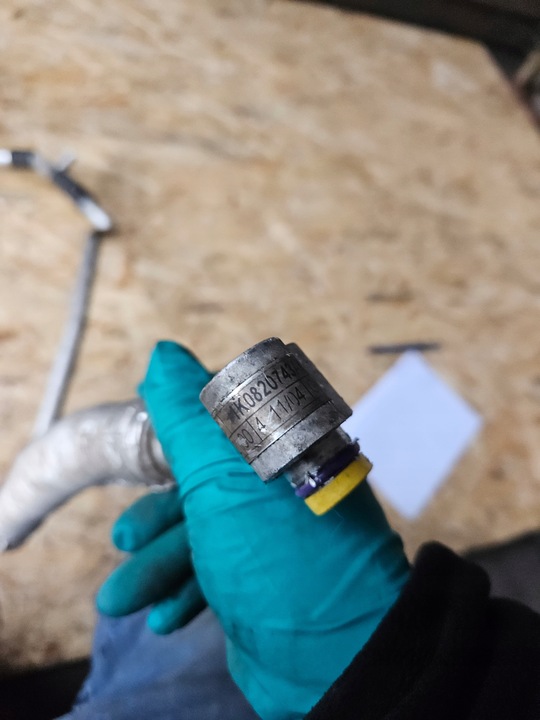 фото №6, Шланг кондиционера 1k0820743ak vw golf v a3 2.0