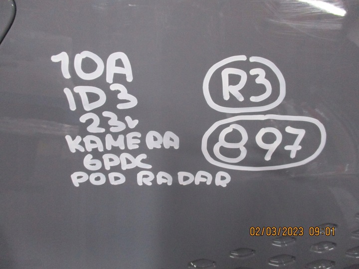 фото №11, Бампер vw id3 10a 23r камера 6 pdc pod радар