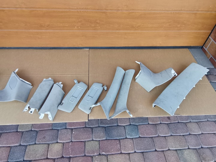 фото №9, Audi q5 8r стеля набір панорама алькантара