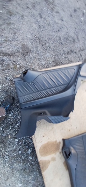 фото №10, Mercedes w209 clk боковина оббивка зад лівий lub праві шкіряний