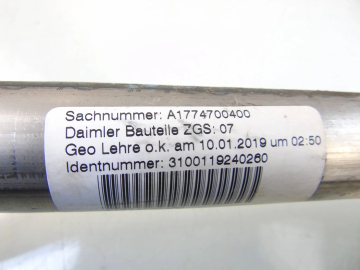 фото №6, Труба заливная горловина топлива mercedes w177 1.5 cdi a1774700400