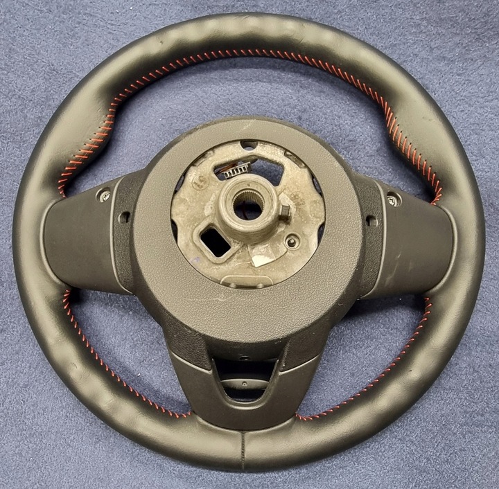 фото №8, Mini jcw john cooper works f54 f55 f56 f60 руль кожа красная nić