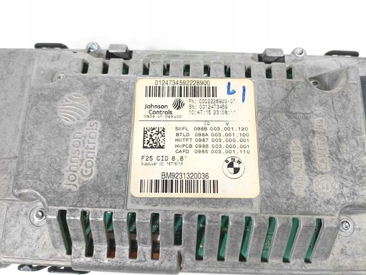 фото №9, Bmw f25 x3 монітор дисплей екран навігації 9231320