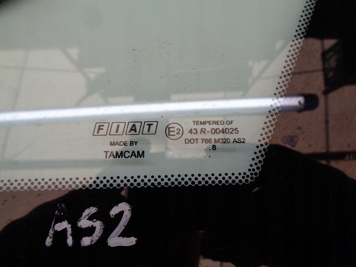 фото №3, Скло кузовна трикутник fiat linea 08r. права задня as2
