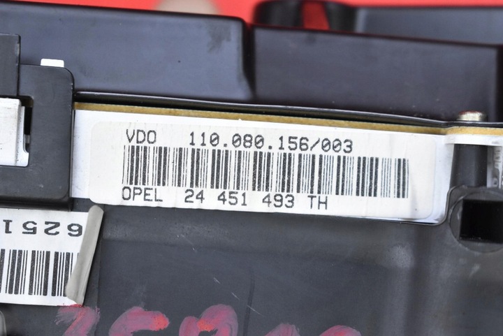 фото №6, Спідометр  прилади eu 24451493th opel astra 2 ii g 2.0 dti 101 km 98-09