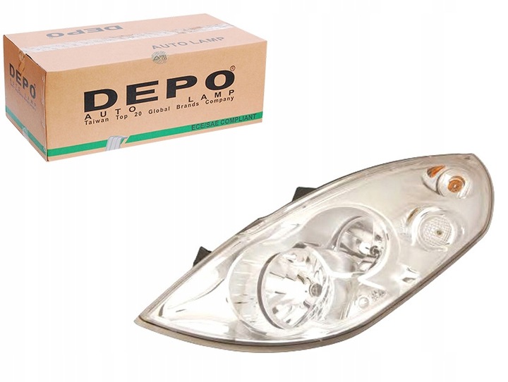 фото №1, Фара opel movano b 10- le h1 h7 з поворотник