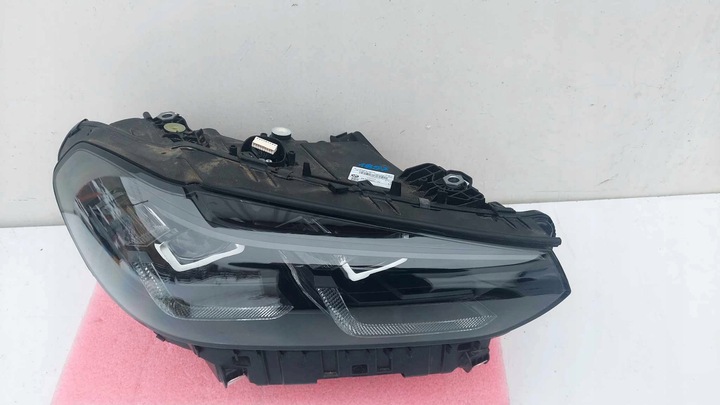 фото №8, Bmw x3 g01 lci рестайлінг лампа права перед передня повний led чорний 1857