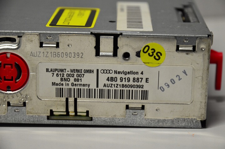 фото №8, Зчитувач навігації навігація audi a3 8p 4b0919887e
