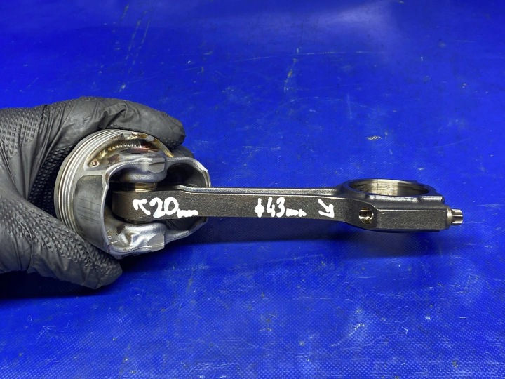 фото №14, Поршень поршни шатун шатун ford focus iii 1.0 ecoboost cm5g6205ec cm5gfc