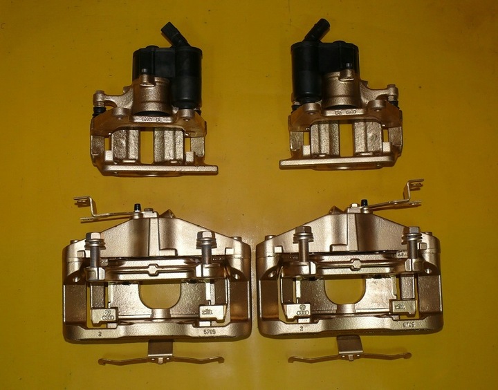 фото №11, Затискачі jarzma лівий правий перед зад audi a6 c6 s6 347/30 330/20mm 04-11r.