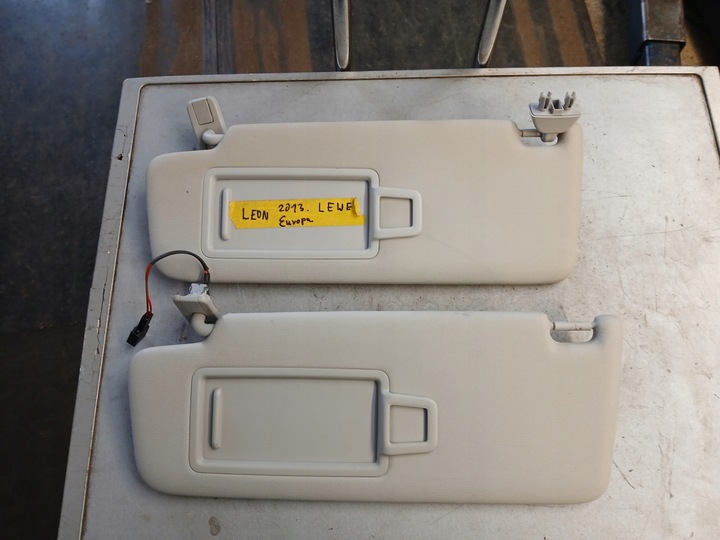 фото №10, Захист сонцезахисна сонцезахисний козирок козирок права ліва vw seat leon iii