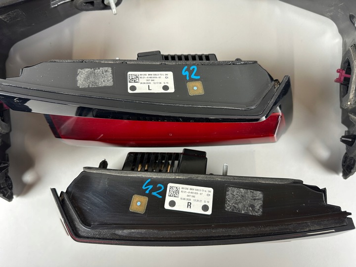 фото №13, Bmw 5 g30 lci рестайлинг лампы зад задние левая правая usa 8493813 8493814