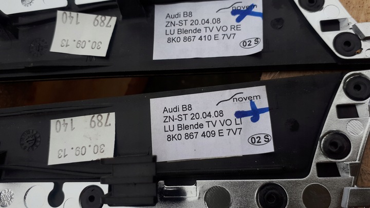 фото №13, S4 b8 рестайлинг a4 планки декоры карбон дверь консоли