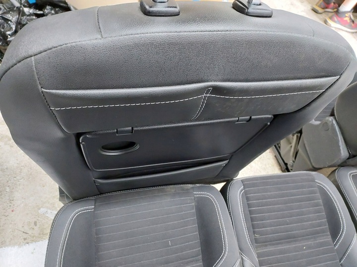 фото №5, Renault scenic iii 3 x-mod рестайлинг сиденья обивка дверь кожа полукожа