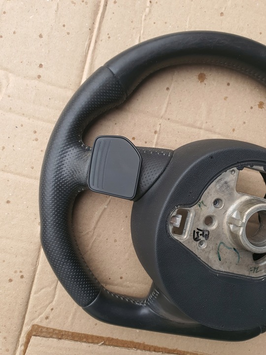 фото №15, Audi a4 b8 a5 рестайлинг руль стёганая кожа мульти tip s-line 8k0419091cp