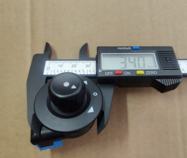 фото №11, Переключатель регулировка зеркал citroen xsara c2 c3 berlingo peugeot partner