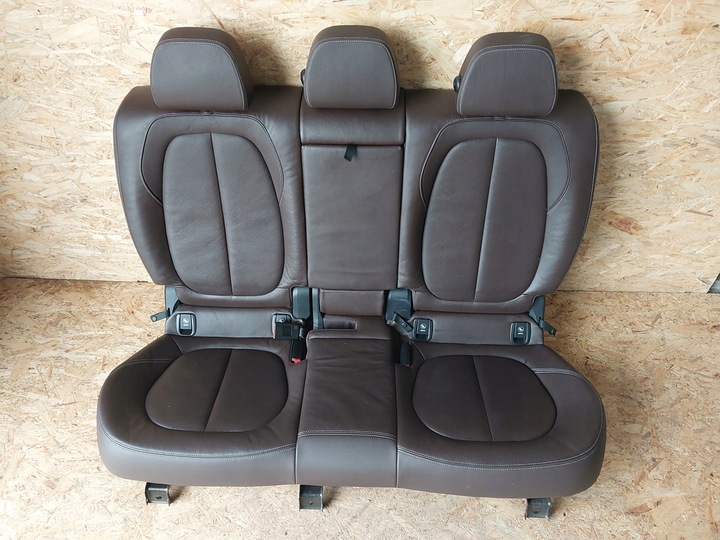 фото №5, Комплект салон bmw x1 f48 шкіра коричневий електричні