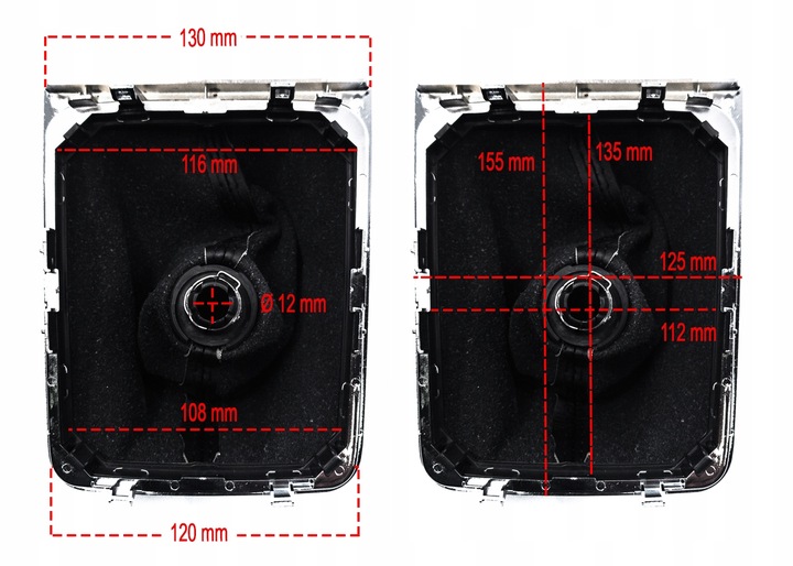 фото №13, Ручка изменения коробки передач чехол vw passat b7 2010-2015