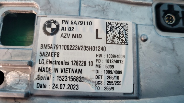 фото №15, Bmw 2' u06 218i active tourer екран спідометр  монітор дисплей lhd 5a79110