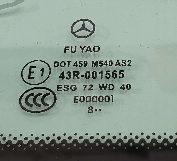 фото №2, Стекло кузовная левый зад mercedes w207 купе