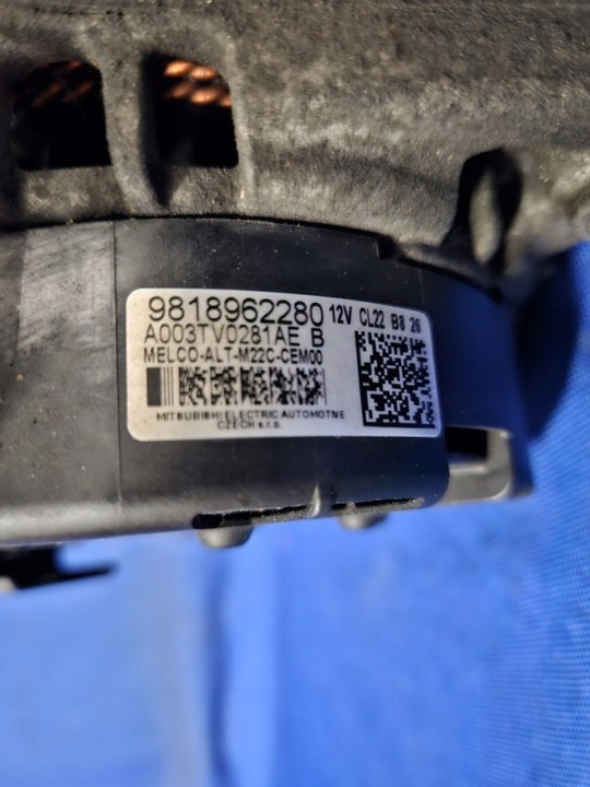 фото №11, Генератор jumpy iii expert iii proace ii 2.0 bluehdi