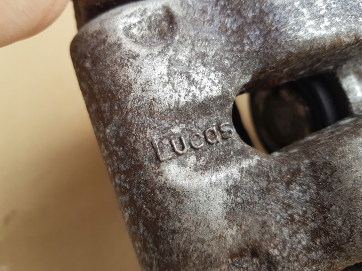 фото №11, Суппорт тормозной + скоба левый зад opel zafira b astra h 38mm исправный