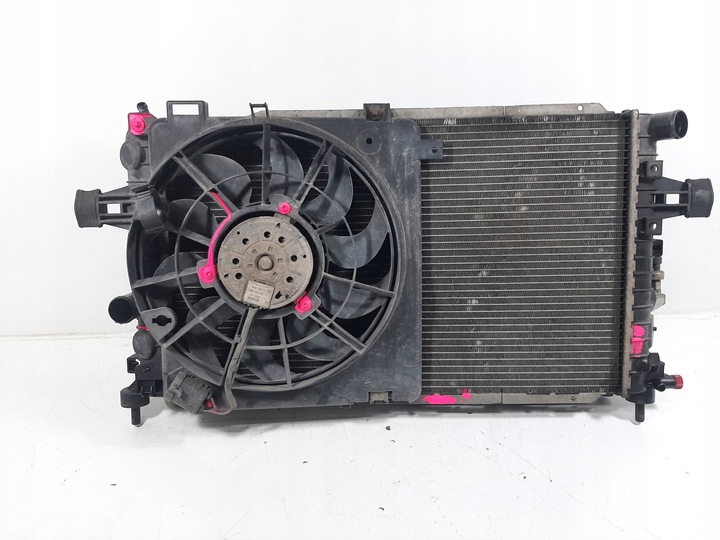 фото №15, Opel zafira b 2.2dgi 16v 07r радіатор вентилятори kpl 13132559 24467442