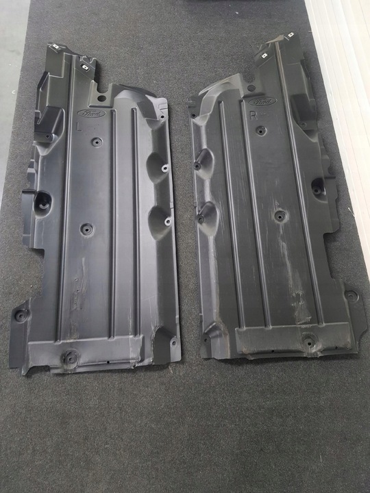 фото №2, Пол защита шасси левая правая ford transit courier