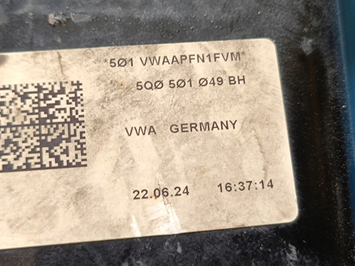 фото №9, Audi a3 8y рестайлінг 1.5 tsi 85kw 2025 r балка підвішування вісь зад 5q0501049bh