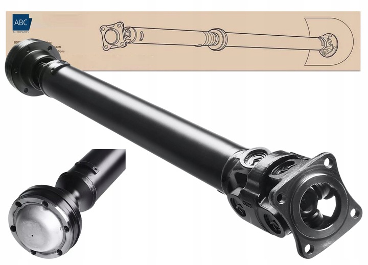 фото №1, Wał привідний mercedes ml w163 270 cdi 2.7 cdi 4.0 cdi автомат