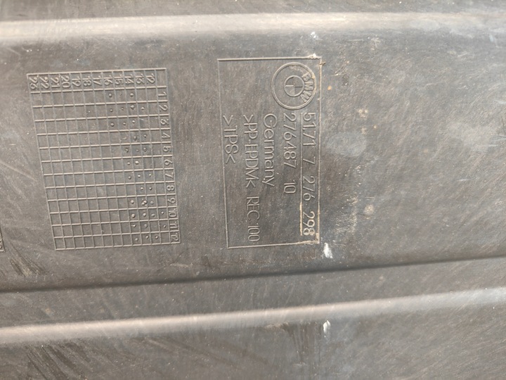 фото №7, Bmw f34 3 gt панель захист шасі нижня права 7276298 7241834