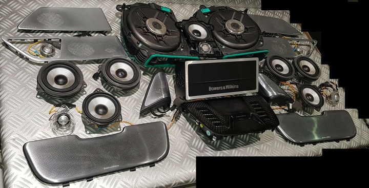фото №9, Bmw 7 g11 g12 аудио bowers wilkins усилитель динамики рамки защитные накладки led kpl