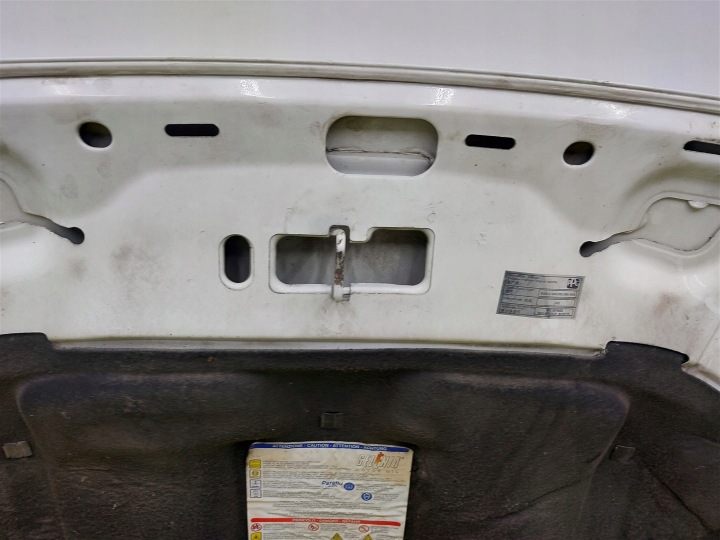 фото №8, Капот крышка fiat grande punto 2005–2012 249 белая