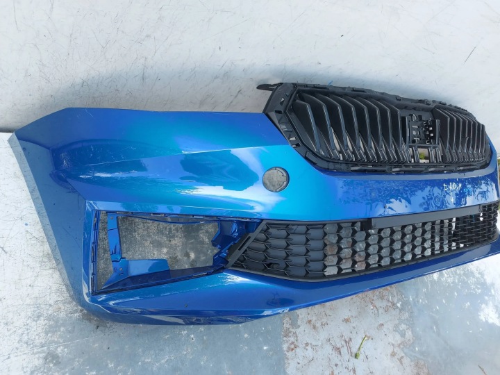 фото №11, Skoda fabia 4 iv 6va 21- бампер передній перед