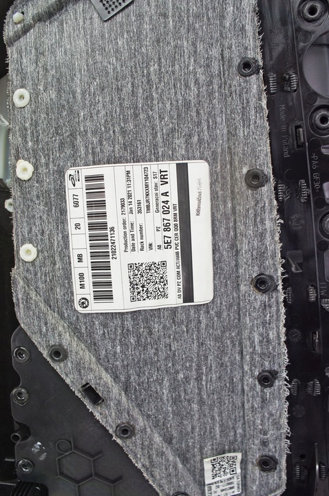 фото №5, To084 skoda octavia iv боковина двері праві зад 5e7867024a універсал