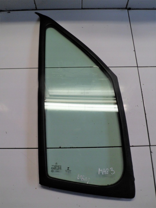 фото №1, Mercedes sprinter w907 w910 скло бокова двері малий трикутник перед права