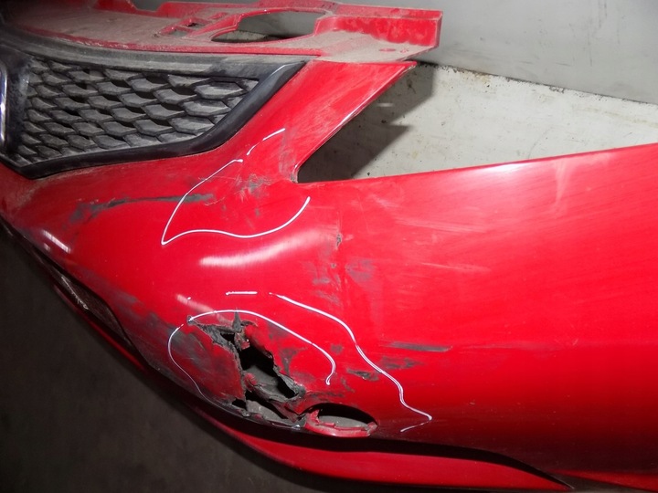 фото №7, Honda jazz iii 08- r81 бампер перед