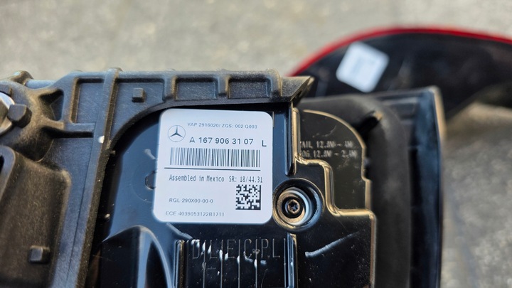 фото №16, Mercedes gls x167 a1679062607 a1679062507 a1679063107 лампа зад правая левая