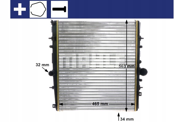 фото №10, Радиаторов двигателя воды citroen c8 jumpy peugeot 807 expert expert