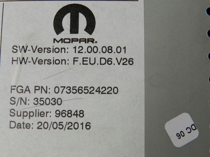 фото №9, Радіо навігація jeep renegade 07356524220