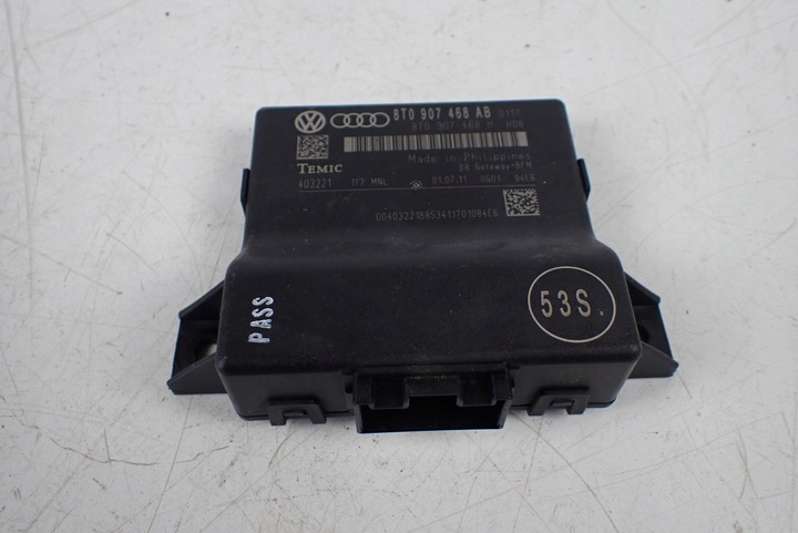 фото №1, Mosuł блок управления шлюз 8t0907468ab