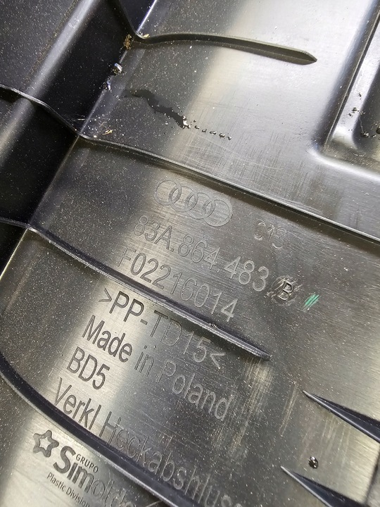 фото №7, Защита порога багажника audi q3 f3 83a 83a864483b