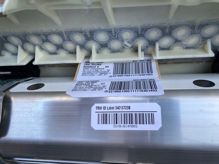 фото №9, Консоль панель mercedes cl w216 рестайлінг шкіра