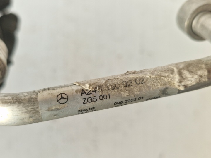 фото №5, Шланг кондиціонера mercedes w246 1.8 cdi 2013r a2468300202